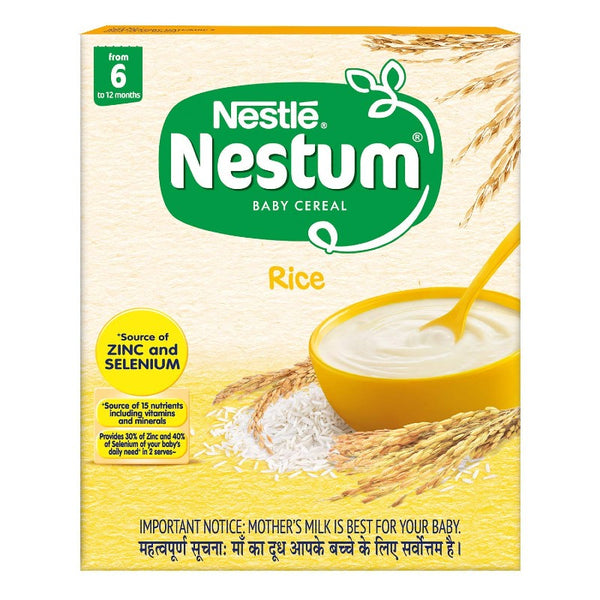 Nestle Nestum Baby Cereal Rice (From 6-12 Months) (300gm) - Family Needs