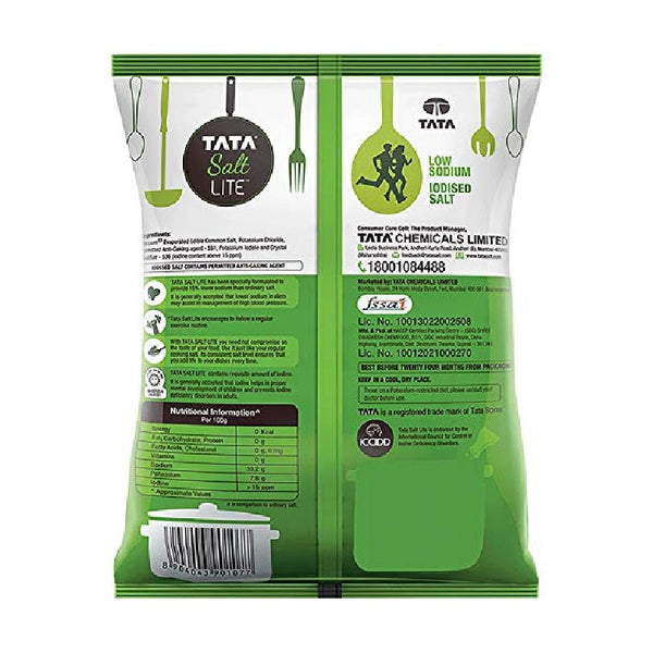 Tata Salt Lite (Sodium Curtailed Lodised Salt) (1kg) - Family Needs